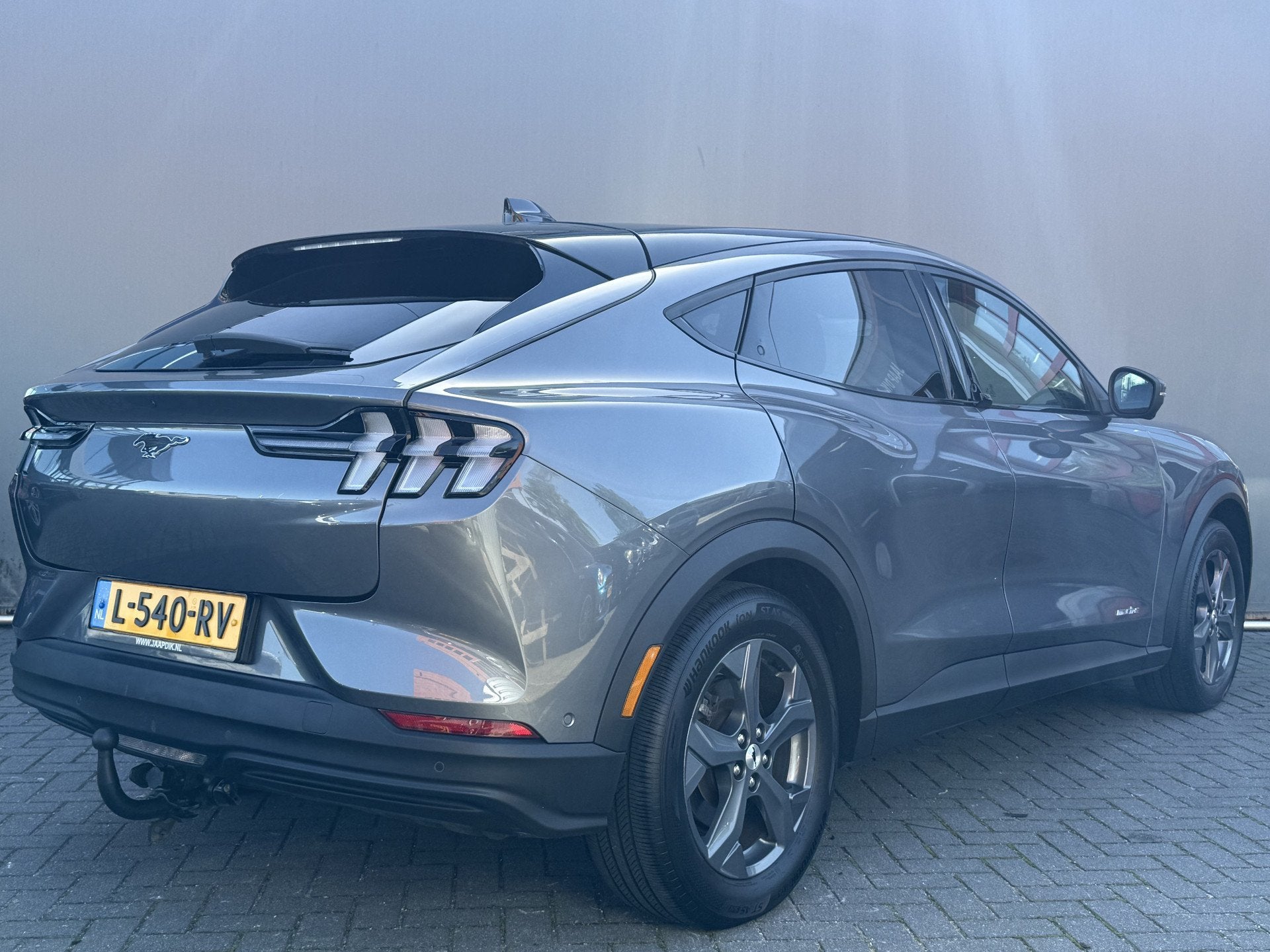 Ford Mustang Mach-E BWJ 2021 RWD 259 PK 75 kWh TREKHAAK | PA, Auto's, Automaat, Achterwielaandrijving, Gebruikt, Met garantie (alle)