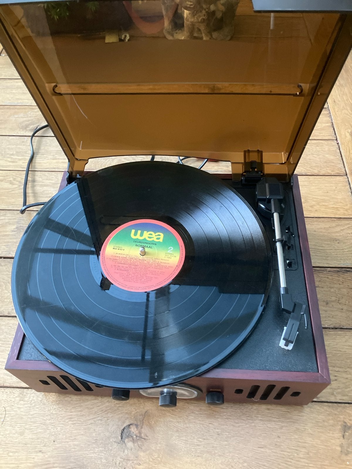 Platenspeler met ingebouwde speakers, Ophalen of Verzenden, Zo goed als nieuw, Platenspeler, Overige merken