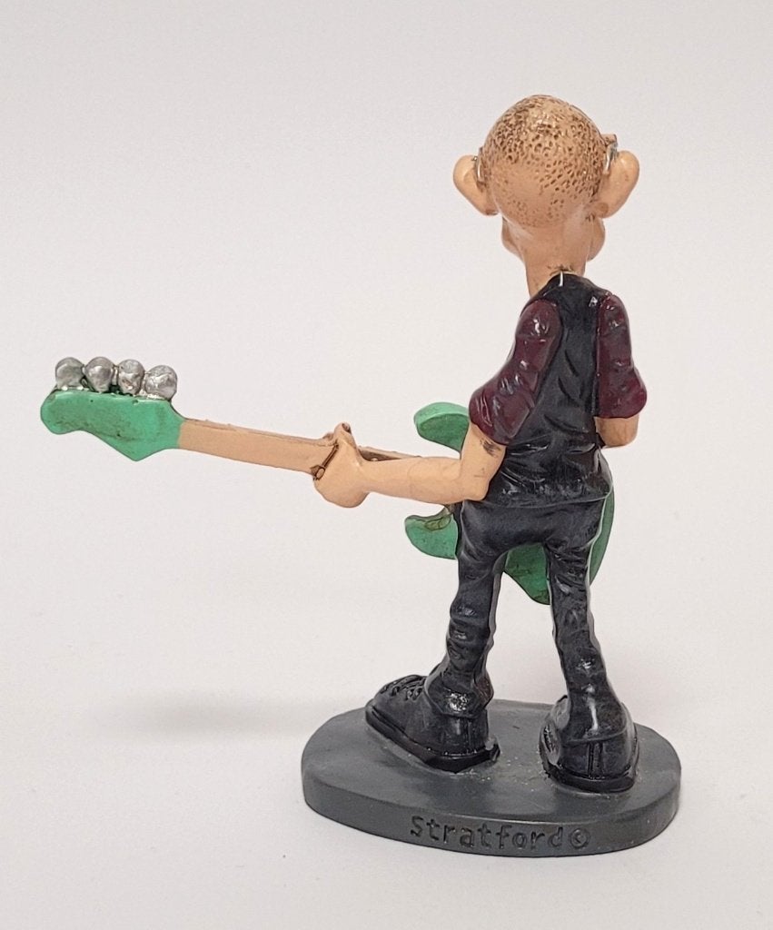 Adam Clayton U2 beeldje by Warren Stratford decoratie beeld, Info@deconoord.nl, Deco Noord, Nieuw, Ophalen of Verzenden