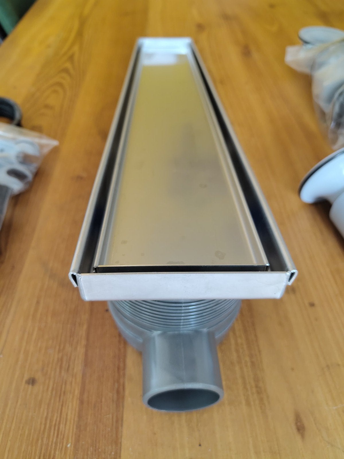 Easy Drain afvoergoot en accessoires, Ophalen, Afvoer, Nieuw, Rvs