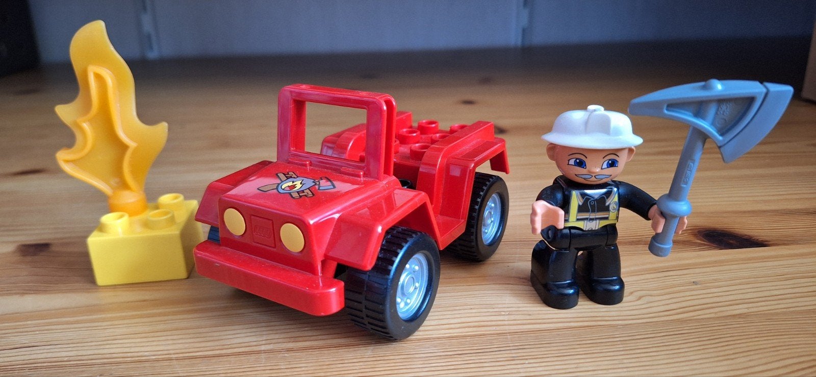 Duplo Brandweercommandant, Gebruikt, Overige thema's, Ophalen of Verzenden, Compleet