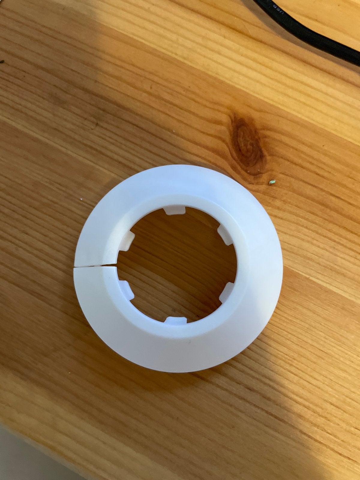 Witte radiator rozet 30-32mm buisdiameter, Ophalen of Verzenden, Nieuw, Overige typen