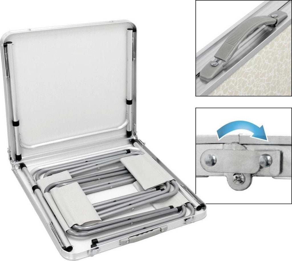 campingtafel met stoeltjes, GRATIS VERZENDING, Campingtafel, Nieuw, Ophalen of Verzenden, X