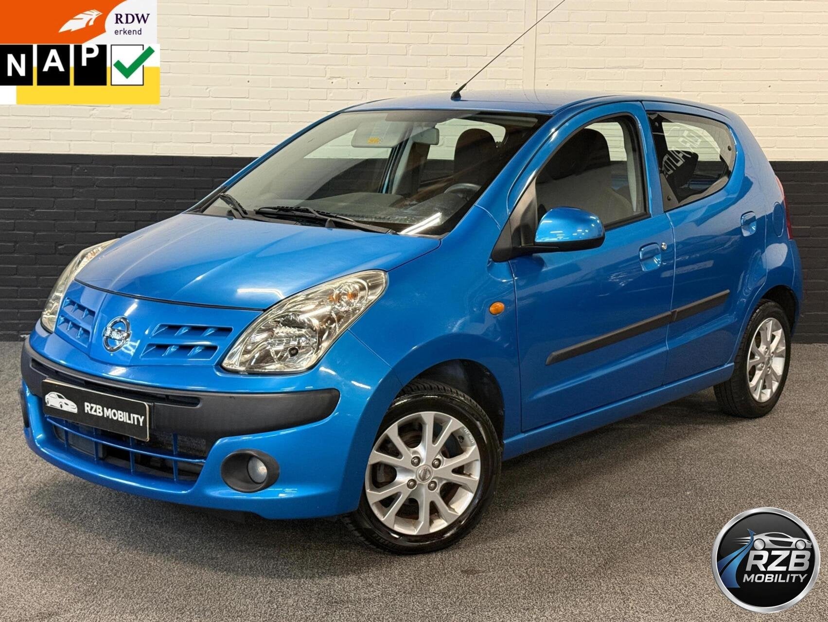 Nissan Pixo 1.0 Acenta Airco Carplay Lage KM APK 8/27 UNIEK, Auto's, Nissan, Voorwielaandrijving, Euro 5, Gebruikt, 200 kg