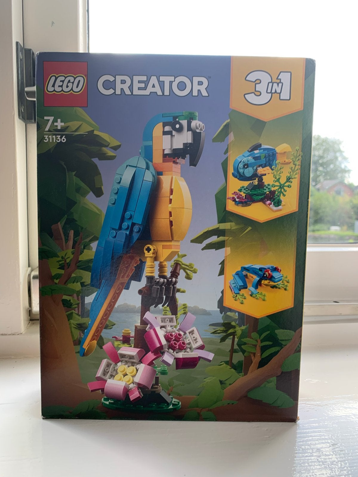 LEGO Creator 3in1 Exotische Papegaai 31136, Ophalen of Verzenden, Zo goed als nieuw, Overige merken