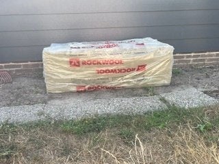 Rockwool steenwol, 12 cm of meer, Nieuw, Steenwol, Minder dan 5 m²
