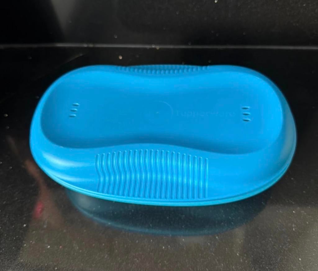 Tupperware Omeletmaker voor Magnetron - Blauw, Huis en Inrichting, Keuken | Tupperware, Ophalen of Verzenden, Zo goed als nieuw