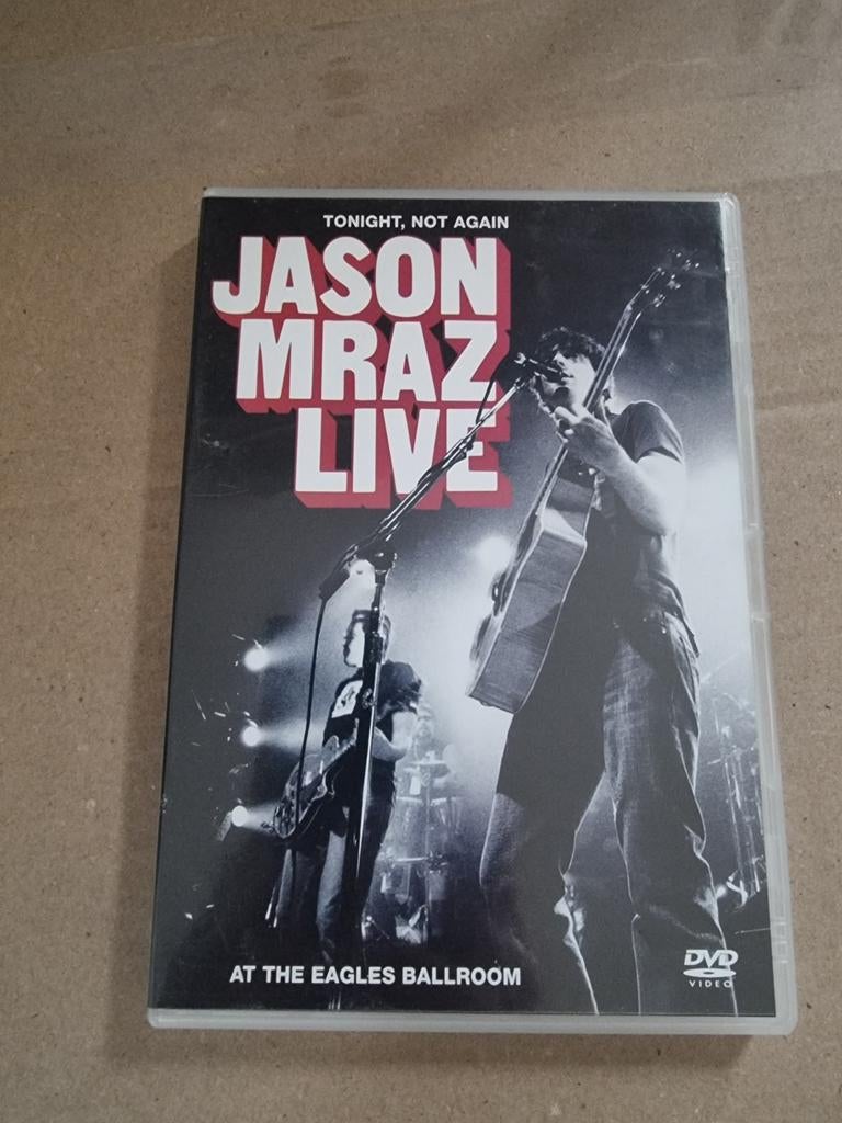 Jason Mraz Live: Tonight, Not Again DVD, Cd's en Dvd's, Dvd's | Muziek en Concerten, Gebruikt, Muziek en Concerten, Alle leeftijden