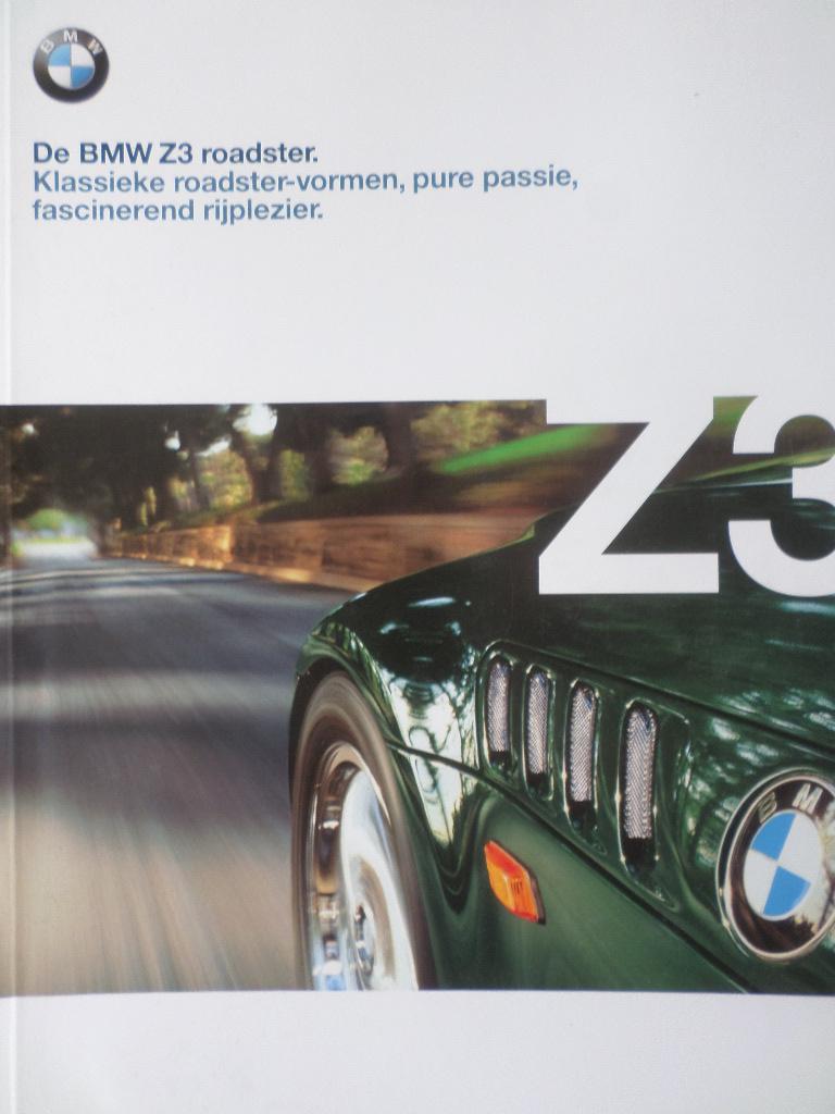 BMW Z3 1.8 & 1.9 & 2.8 & M Roadster Brochure, Ophalen of Verzenden, Zo goed als nieuw, BMW