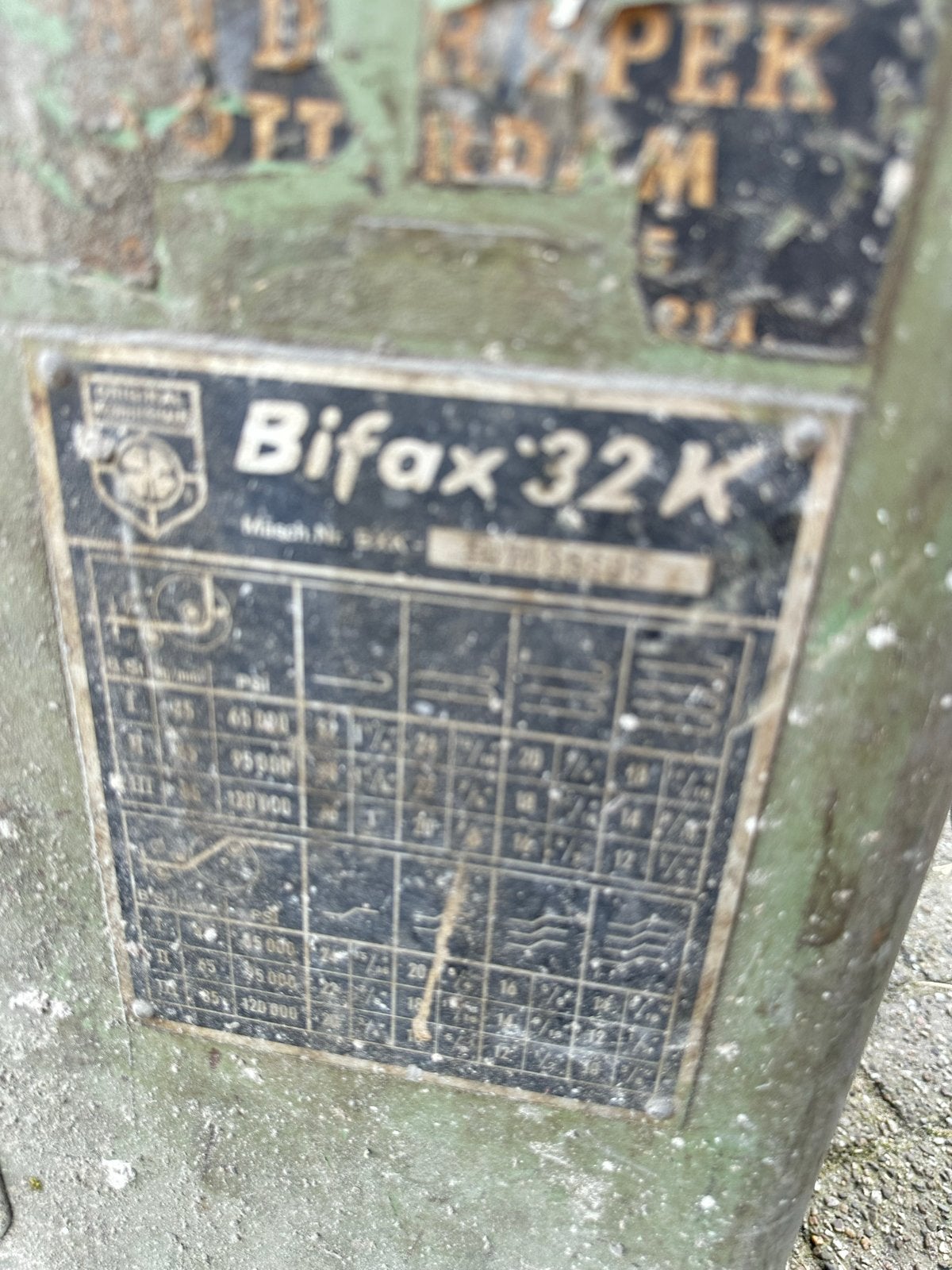 Peddinghouse Betonijzer buigmachine type Bifox 32 K, Ophalen of Verzenden, Gebruikt