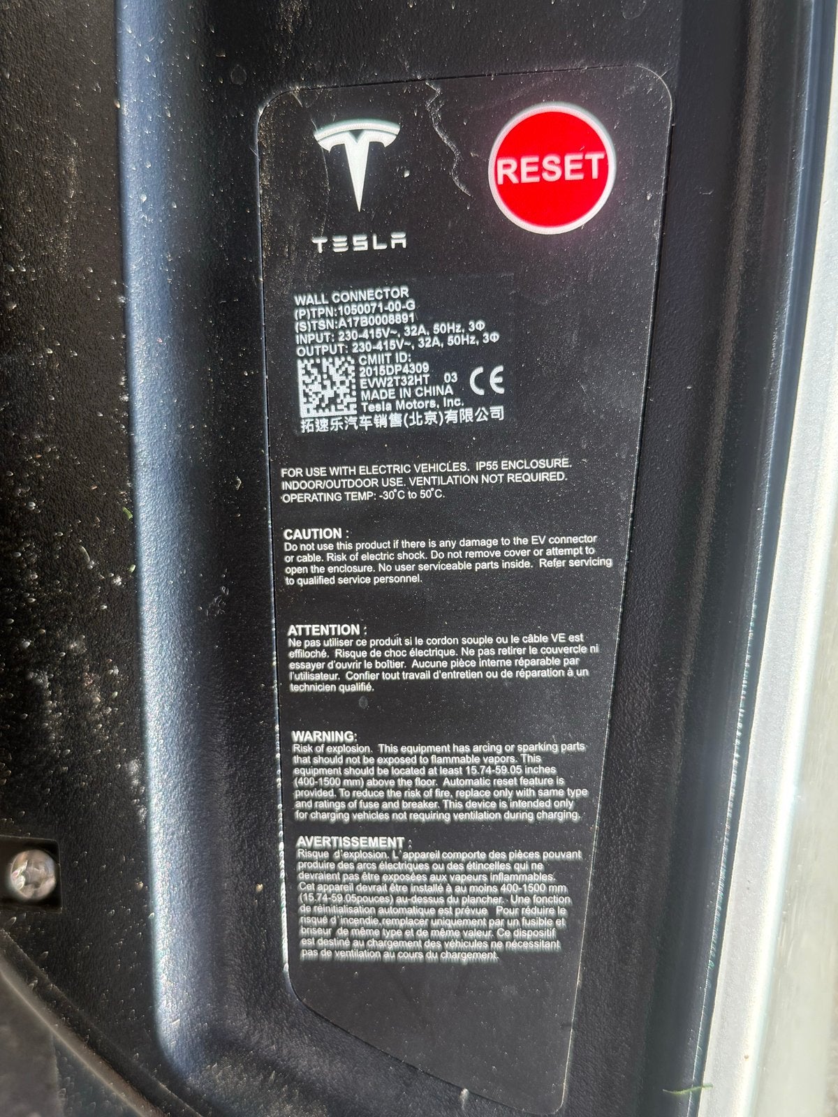 Foto 3 van Tesla Wall Connector Laadpaal - Zeer Goede Staat