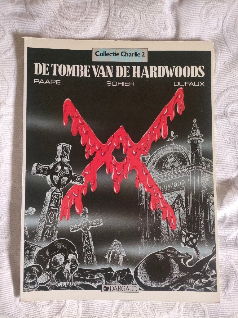 DE TOMBE VAN DE HARDWOODS (jfb-char), Eén stripboek, Ophalen of Verzenden, Gelezen