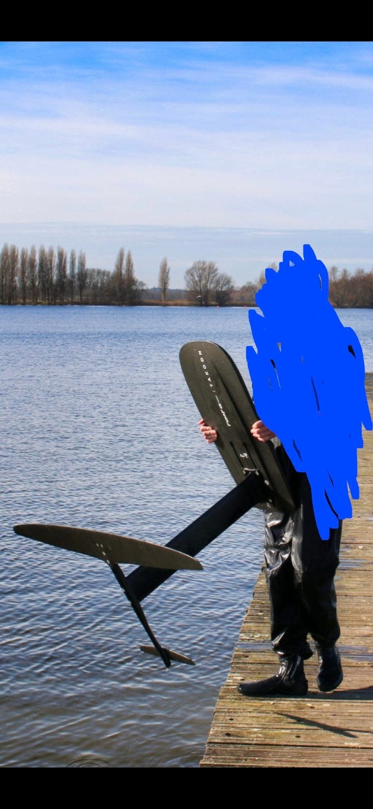 Axis Pump foil met board!!, Ophalen