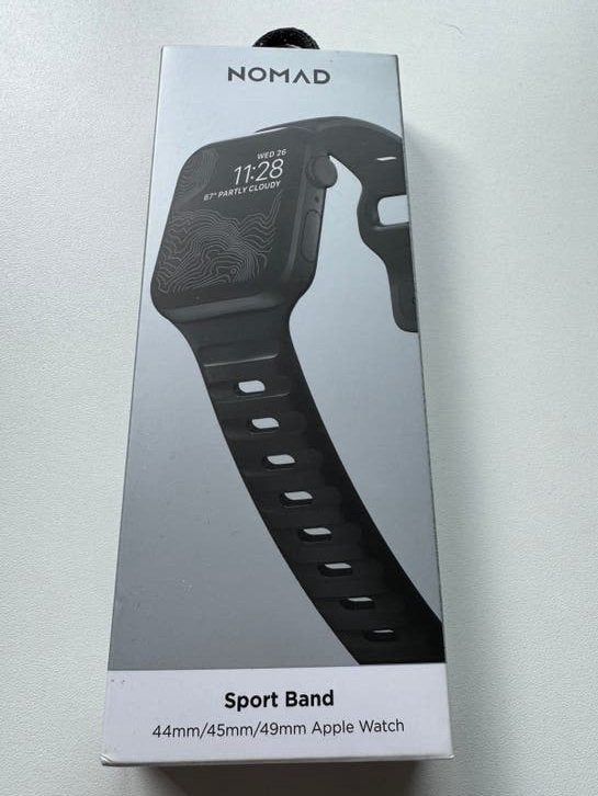 Nomad Sport Band voor Apple Watch - Als nieuw!, Ophalen of Verzenden, Zo goed als nieuw, Zwart, IOS
