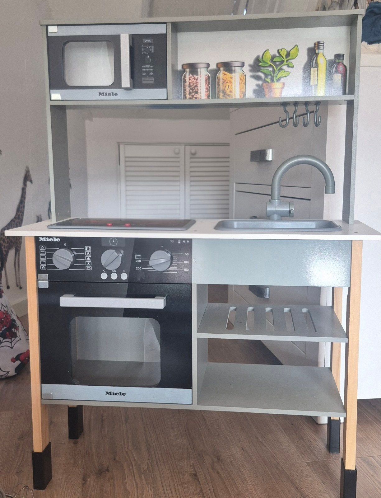 Speelgoed keuken + Little Dutch snijplank + fruit., Ophalen, Zo goed als nieuw, Meubelstuk of Keukentje