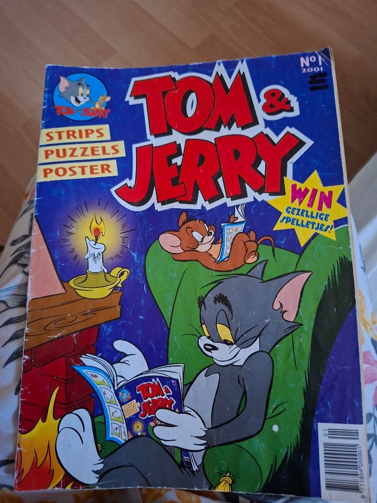 Tom & Jerry no. 1 2001, Eén stripboek, Ophalen of Verzenden