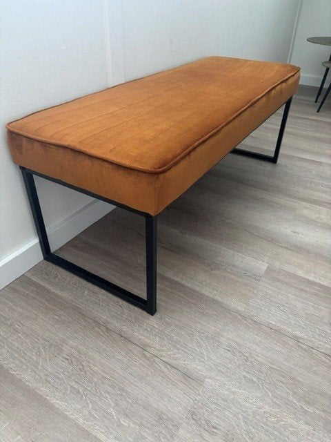 Woood velvet (bijzet)bankje, Ophalen, Minder dan 50 cm, Minder dan 50 cm, Zo goed als nieuw