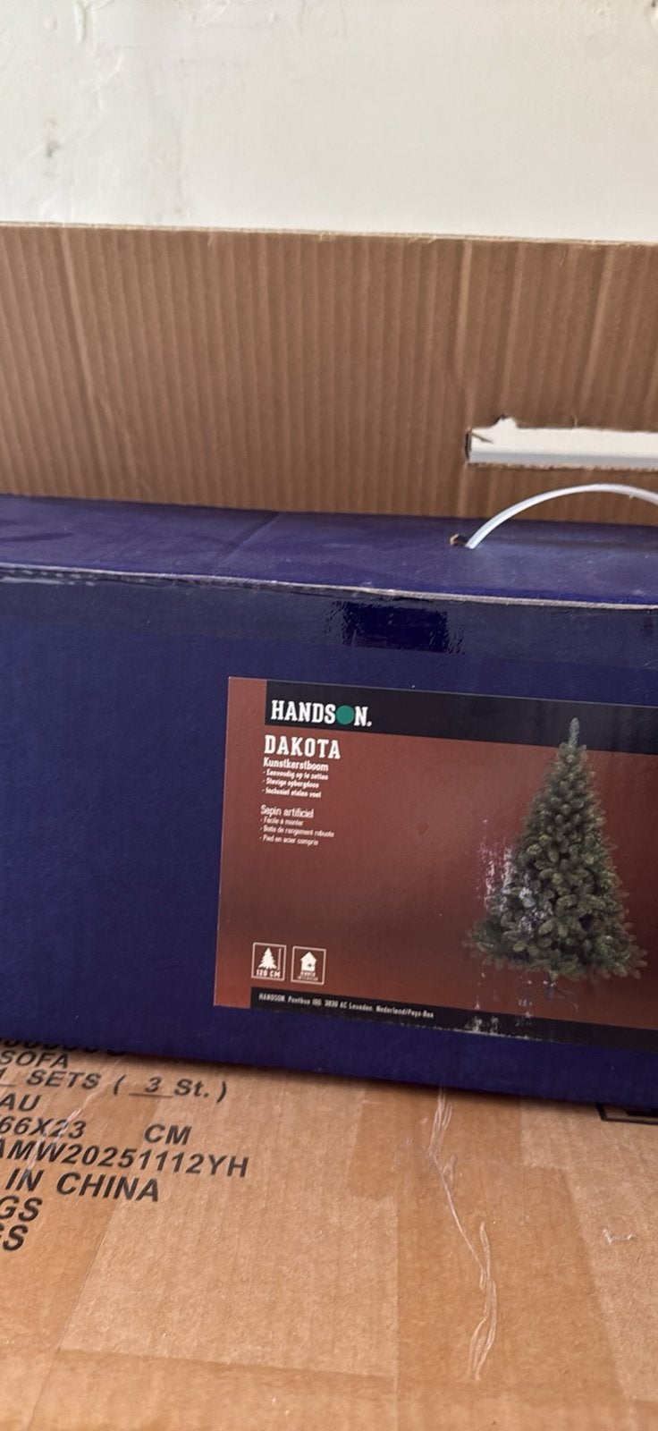 Kerstboom nieuw in doos, Ophalen, Nieuw, Overige