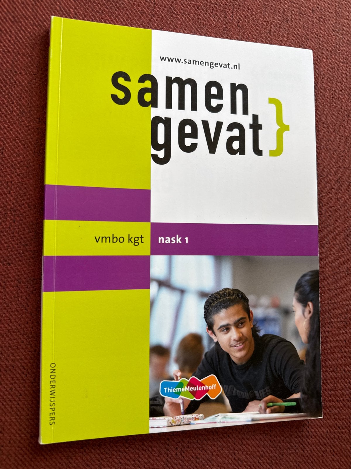 Samengevat vmbo kgt nask 1 - Onderwijspers, Boeken, Ophalen of Verzenden, Zo goed als nieuw, VMBO, Natuurkunde