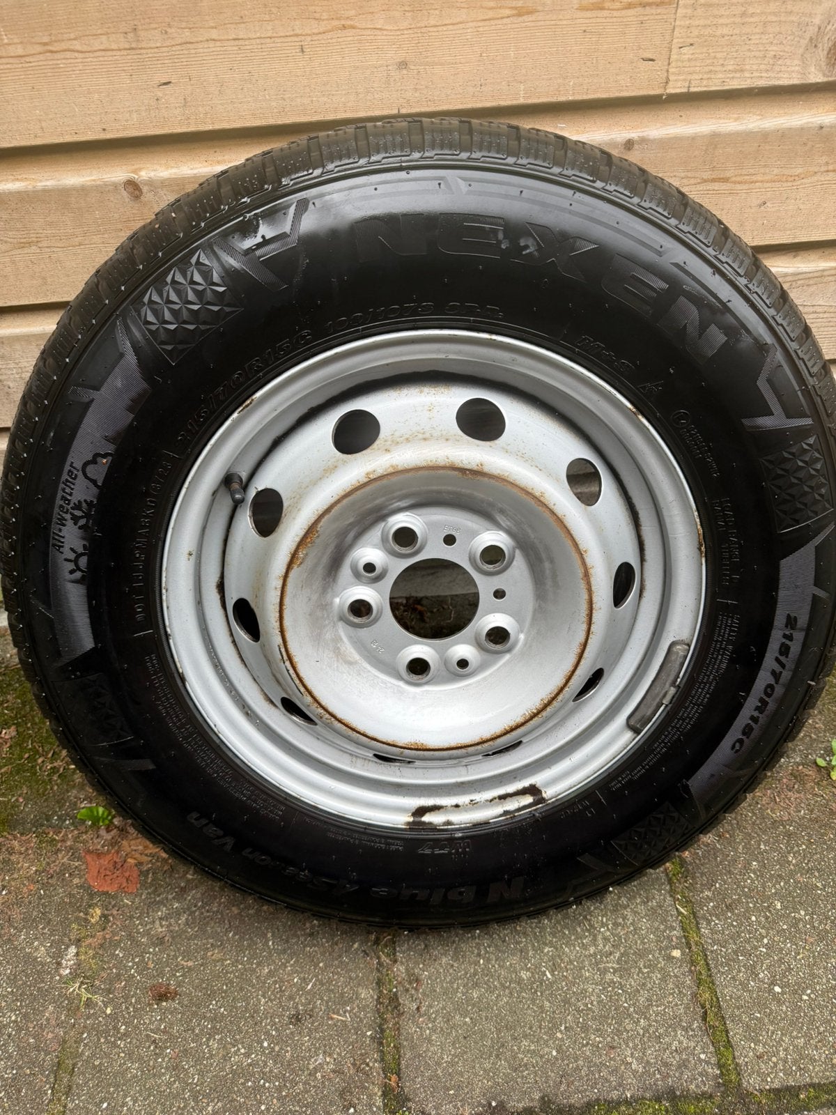 All-weather wielen 5x118 fiat ducato/boxer, Auto-onderdelen, Banden en Velgen, Ophalen, 15 inch, All Season, Band(en)