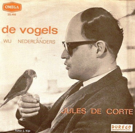 Ruil of koop Jules De Corte "De Vogels" (Dureco 1964), Gebruikt, 7 inch, Nederlandstalig, Fotohoes