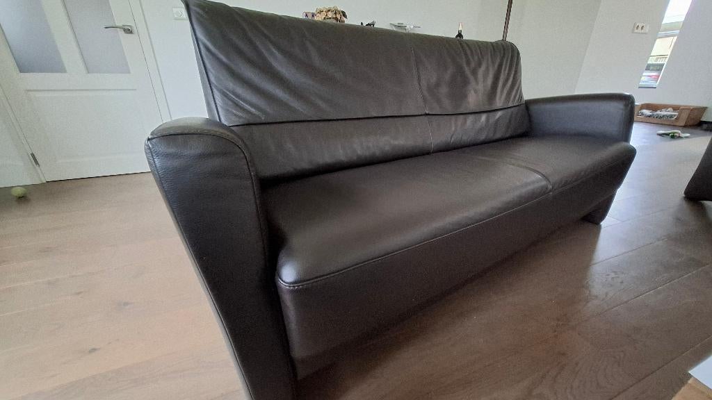 Bankstel leer, Ophalen, Overige maten, Minder dan 75 cm, 150 tot 200 cm