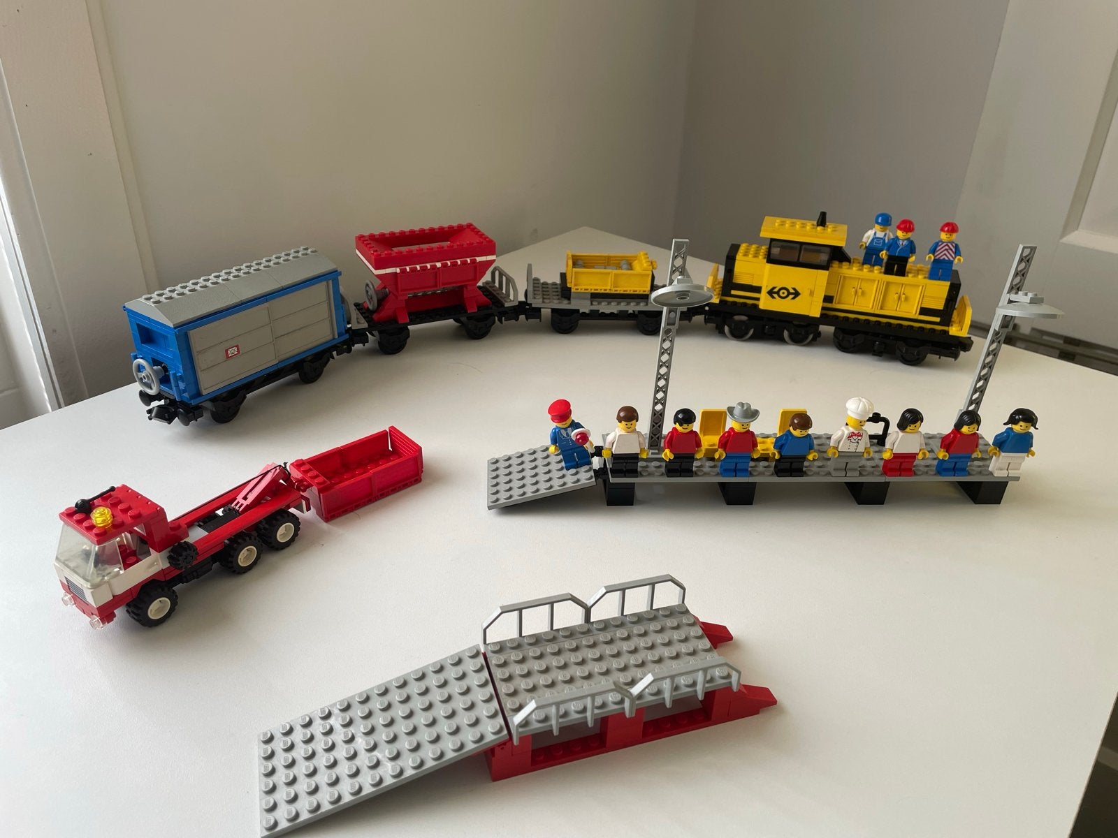 Lego Trein 4564 9v, Kinderen en Baby's, Speelgoed | Duplo en Lego, Ophalen of Verzenden, Gebruikt