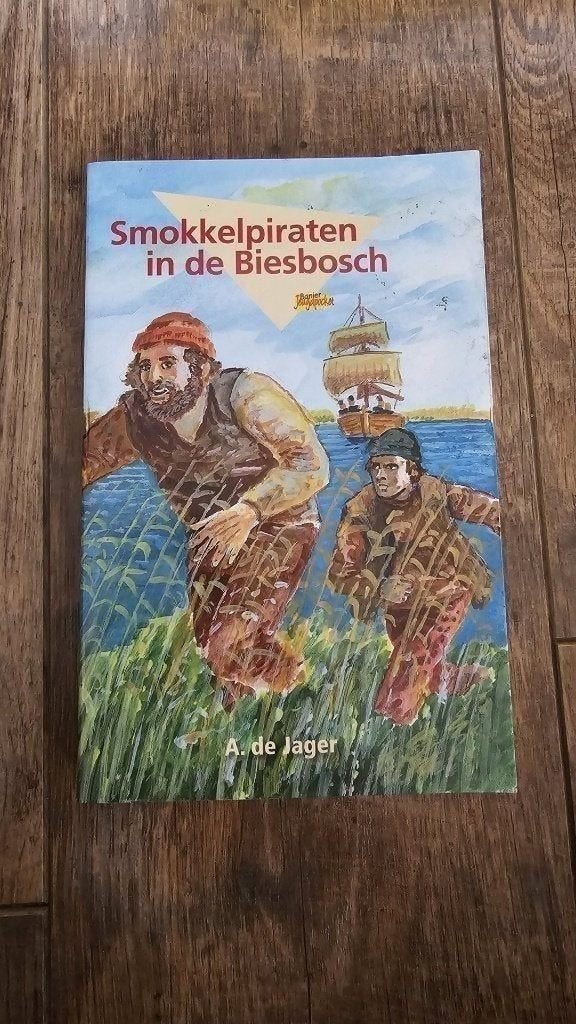 A. de Jager - Smokkelpiraten in de Biesbosch, Fictie algemeen, Ophalen of Verzenden, Zo goed als nieuw, A. de Jager