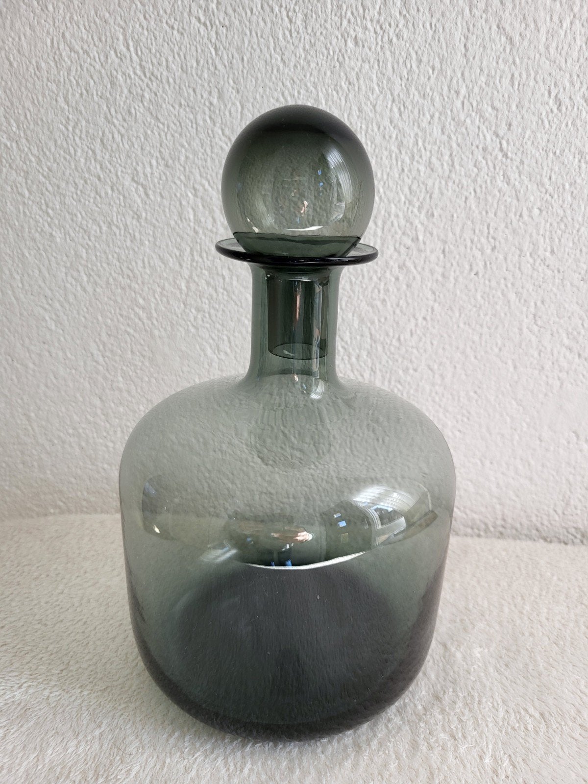 nieuwe fles/karaf grijs/zwart, Antiek en Kunst, Ophalen of Verzenden