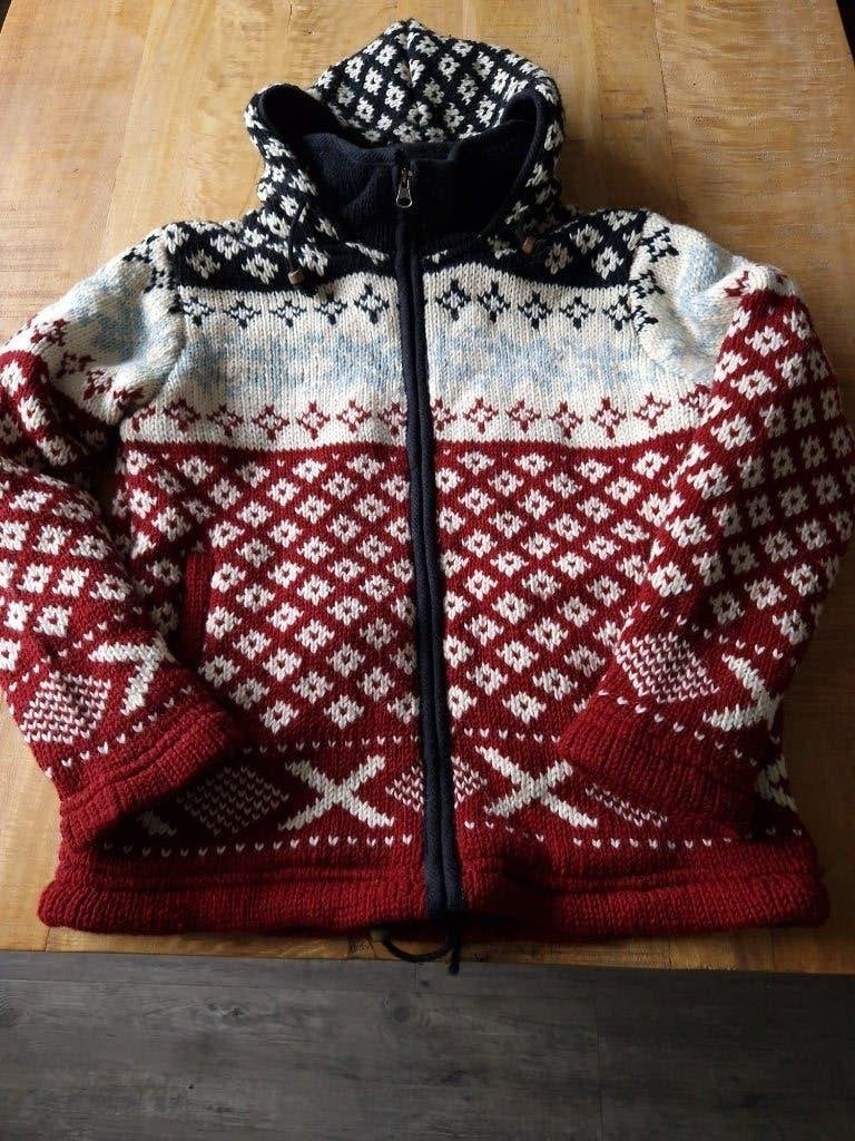 Sherpa Outdoor wollen vest uit Nepal, Kleding | Heren, Overige kleuren, Maat 48/50 (M), Nieuw, Ophalen of Verzenden