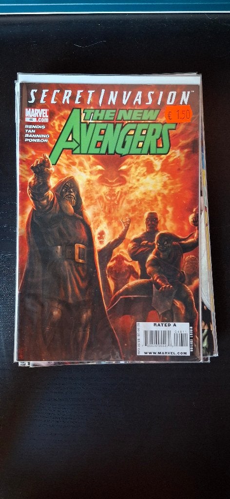 The New Avengers vol. 1 #45-46, Gelezen, Brian Michael Bendis, Amerika, Ophalen of Verzenden