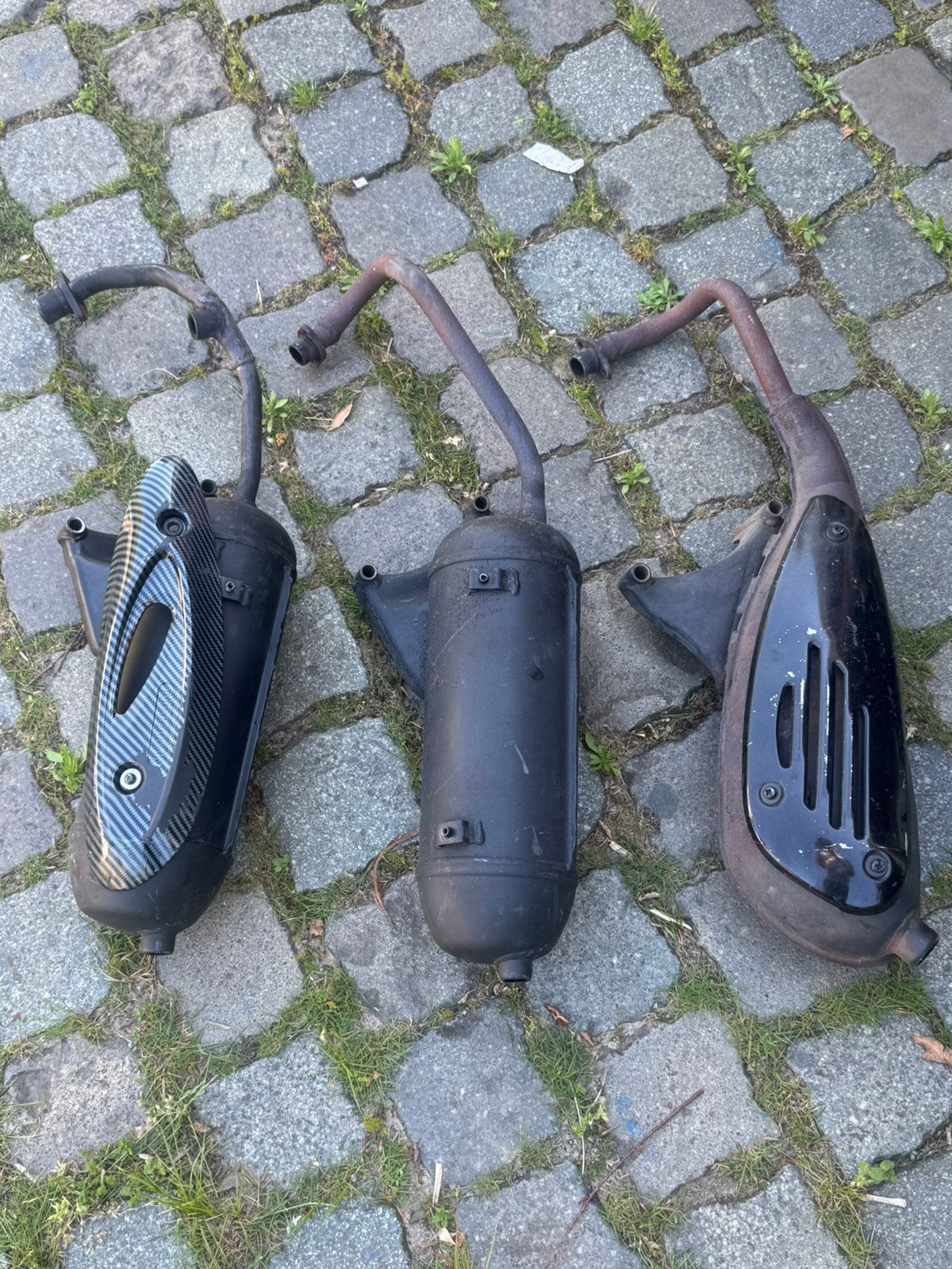 Standaard uitlaat zip/vespa sprint, Verzenden, Zo goed als nieuw, Uitlaat, Piaggio