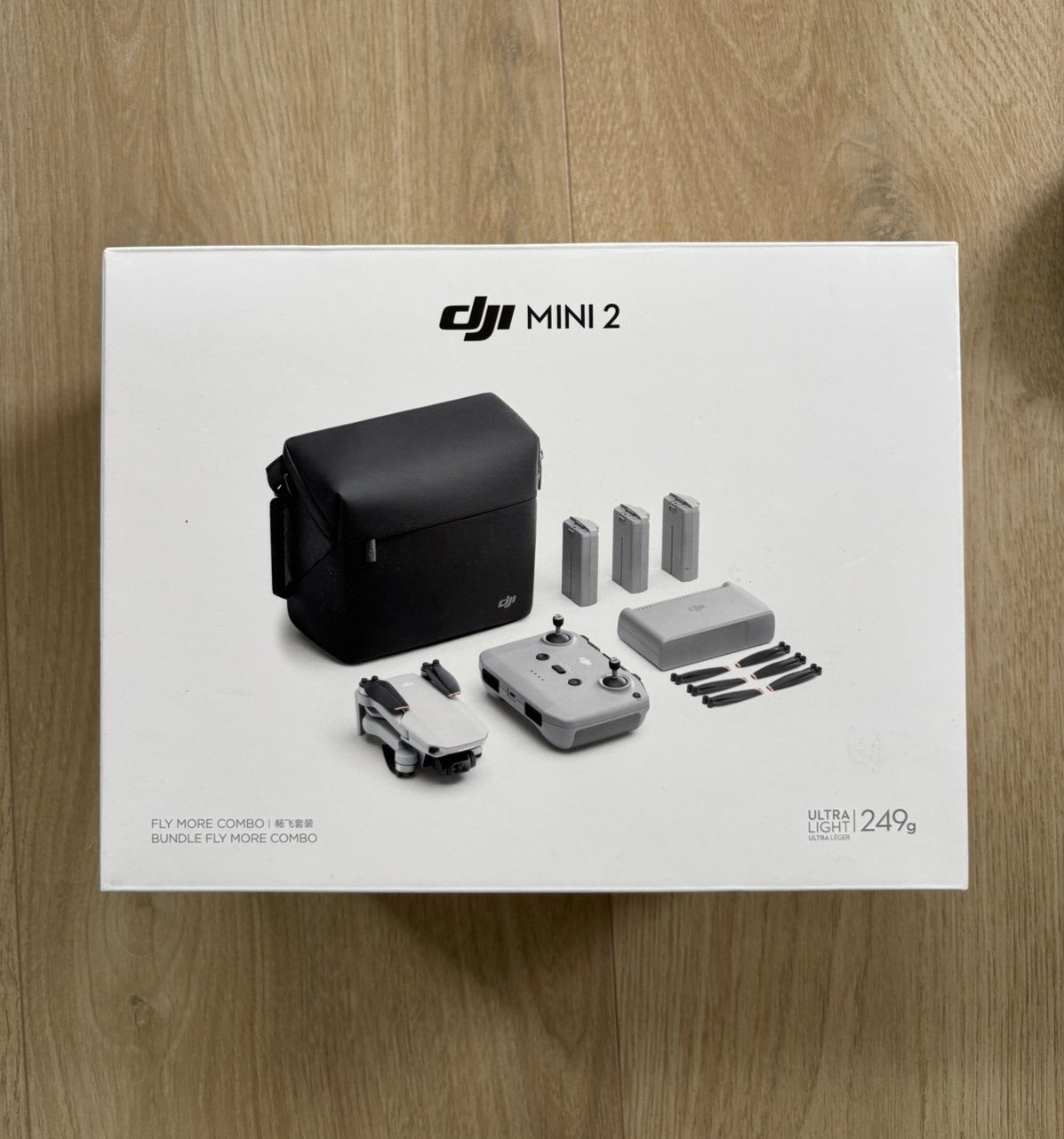 DJI Mini 2 Fly More Combo, Audio, Tv en Foto, Drones, Cameradrone, Return to Home, 5 tot 10 kilometer, Zo goed als nieuw