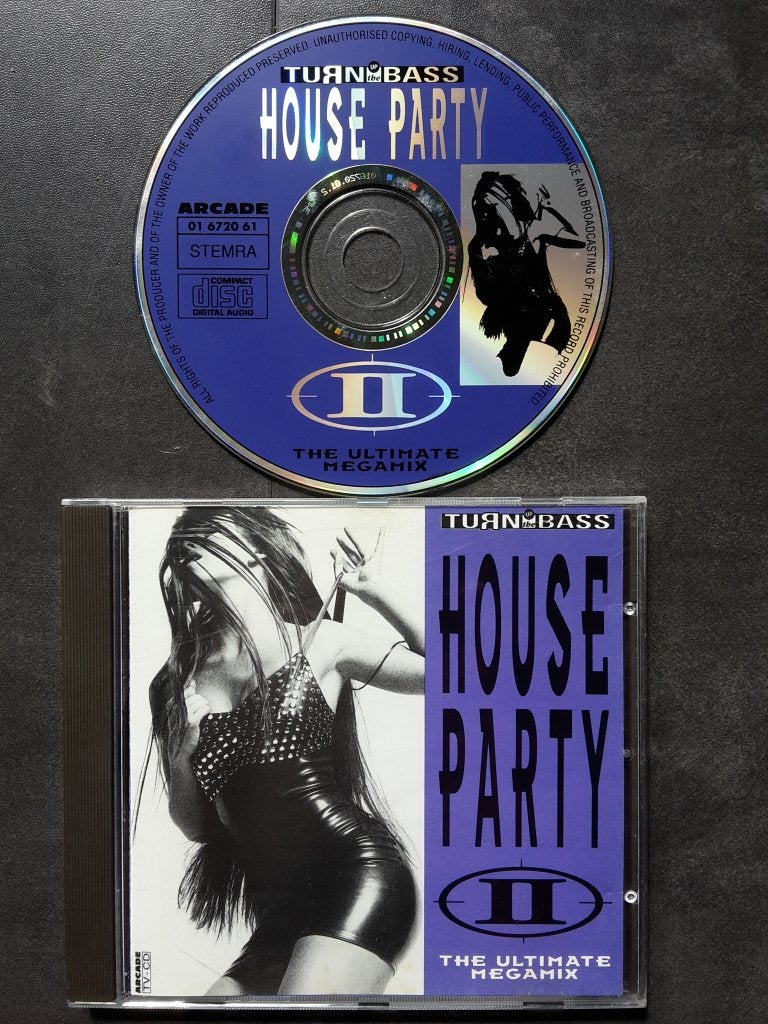 CD - House Party II 2 - Oldschool Rave Hardcore 1991, Ophalen of Verzenden, Zo goed als nieuw, Dance Populair, Remixalbum