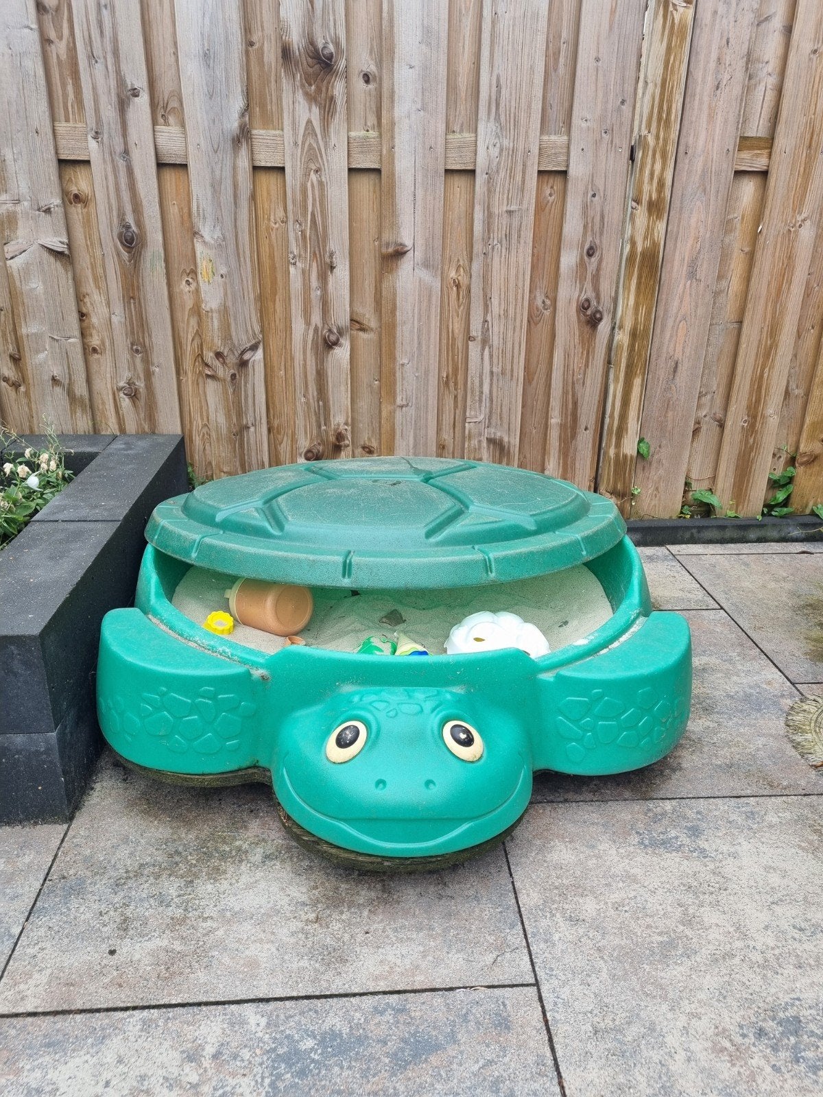 Little Tikes Schildpad Zandbak met deksel, Kinderen en Baby's, Speelgoed | Buiten | Zandbakken, Ophalen, Gebruikt