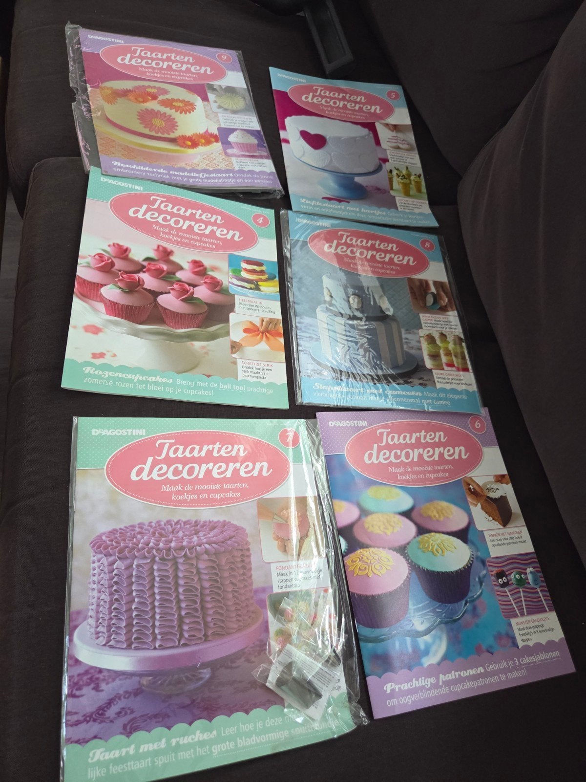 DeAgostini Taarten Decoreren magazines + accessoires als set, Ophalen