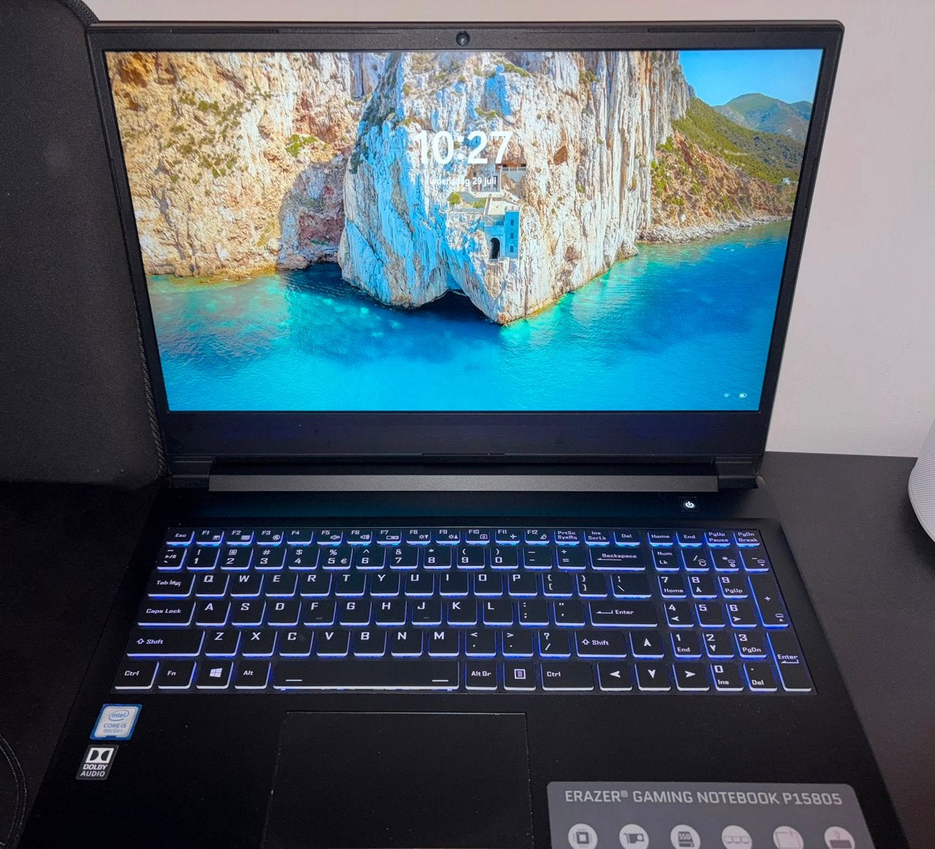 Medion Erazer Gaming Laptop, Ophalen, Met videokaart, 2 tot 3 Ghz, Zo goed als nieuw