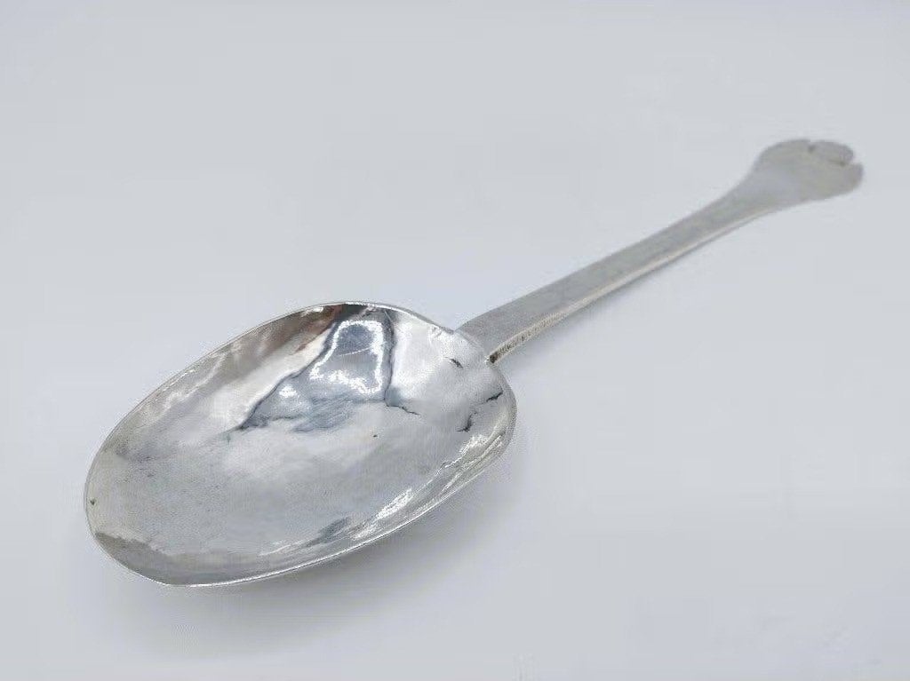 Zilveren lepel, J. Smith II, Taunton, ca 1680, Verzenden
