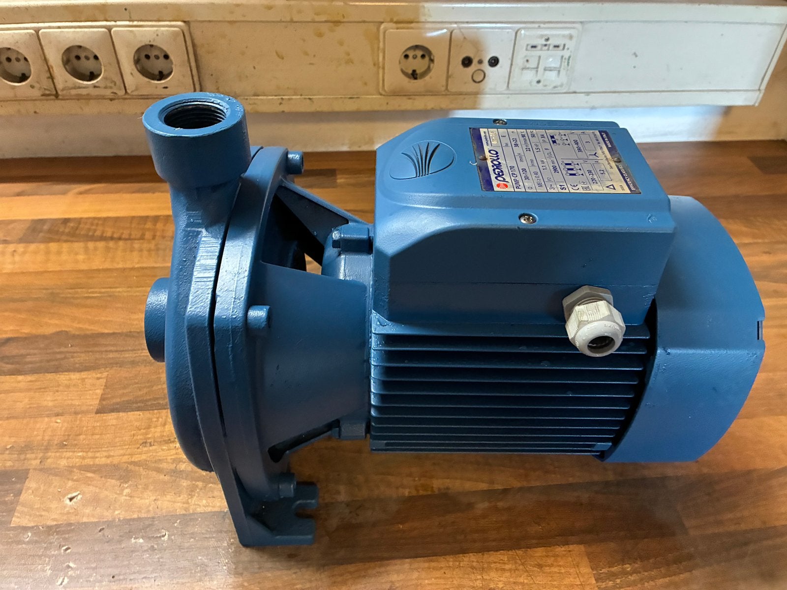 PEDROLLO pomp JSW CP170 7,2 m3 Krachtstroom Waterpomp, Tuin en Terras, Ophalen, Zo goed als nieuw, Elektrisch, Beregeningspomp