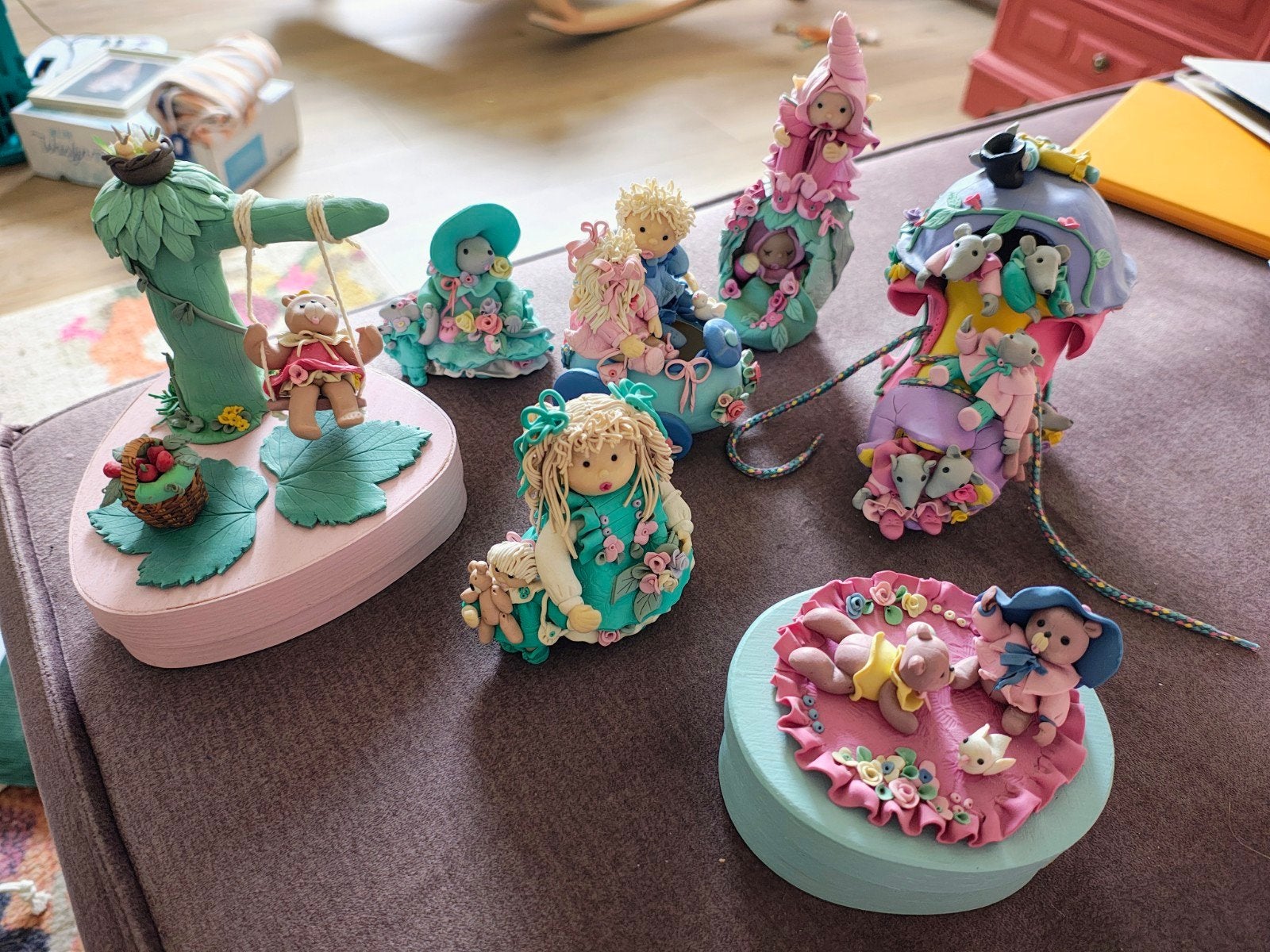 Fimoklei figuren, gratis, Ophalen