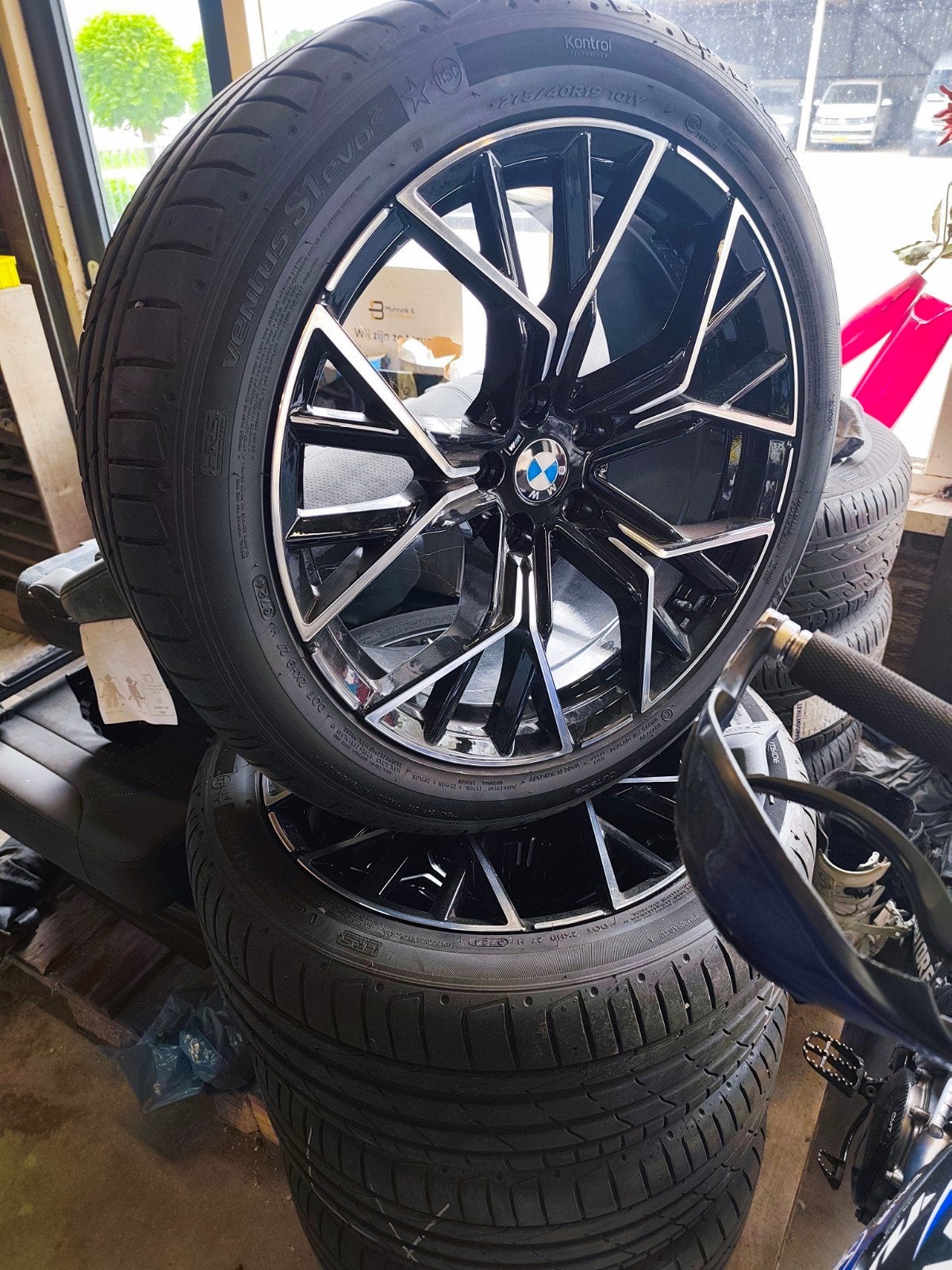 Bmw 5/6 serie 19inch M breedset F10/F11/F12/F13, Banden en Velgen, Personenwagen, Zomerbanden, Ophalen