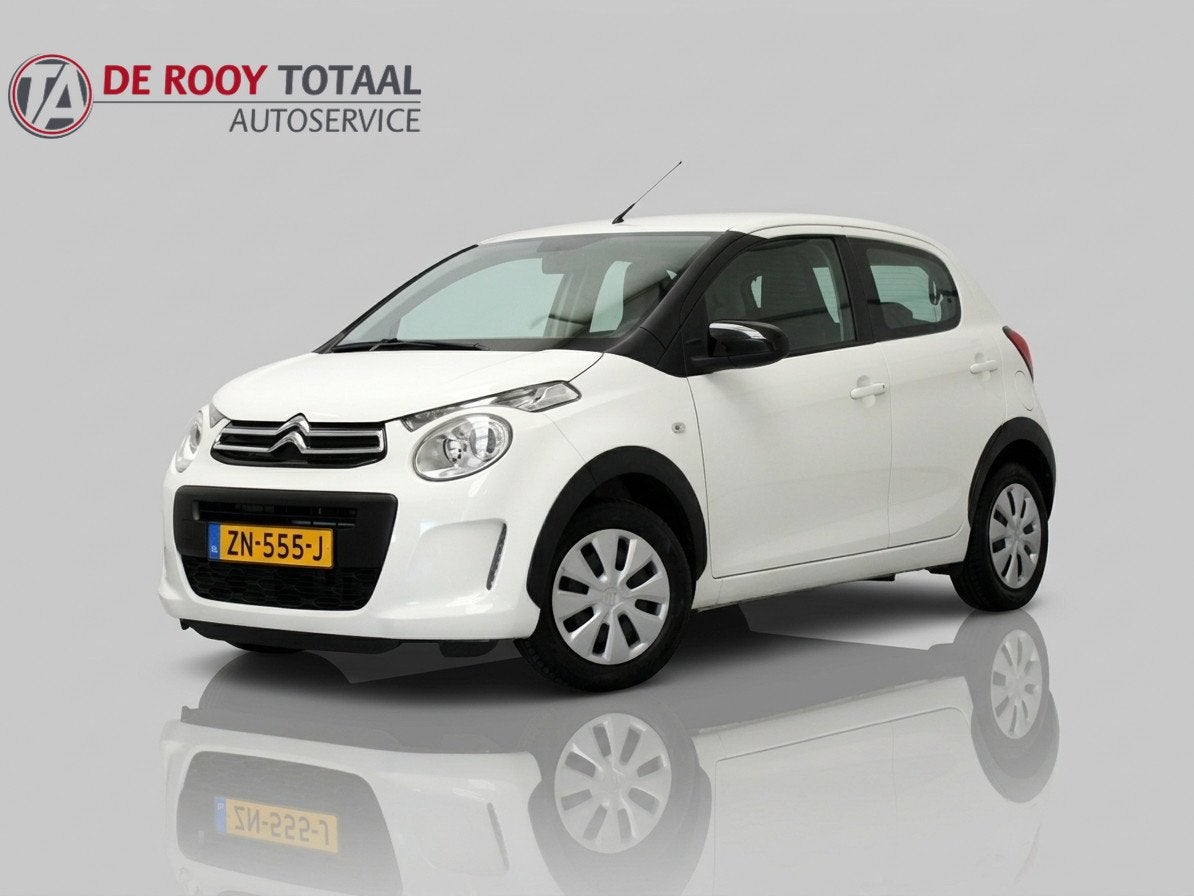 Citroën C1 1.0 VTi Feel 73PK, RIJKLAAR | AIRCO | CRUISE CON, Auto's, Voorwielaandrijving, Stof, Gebruikt, Euro 6