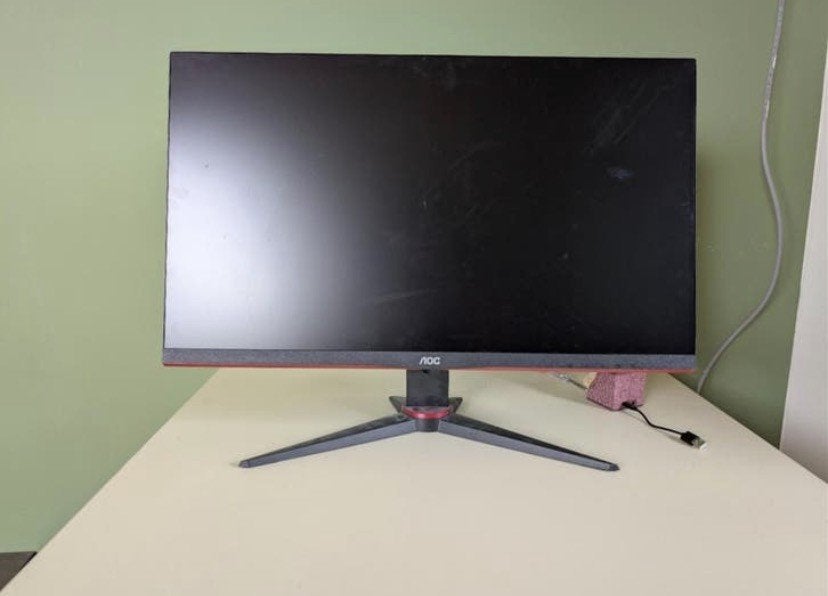 165hz 27" 1080p aoc monitor, Computers en Software, Monitoren, Gaming, HDMI, Ophalen of Verzenden, Zo goed als nieuw