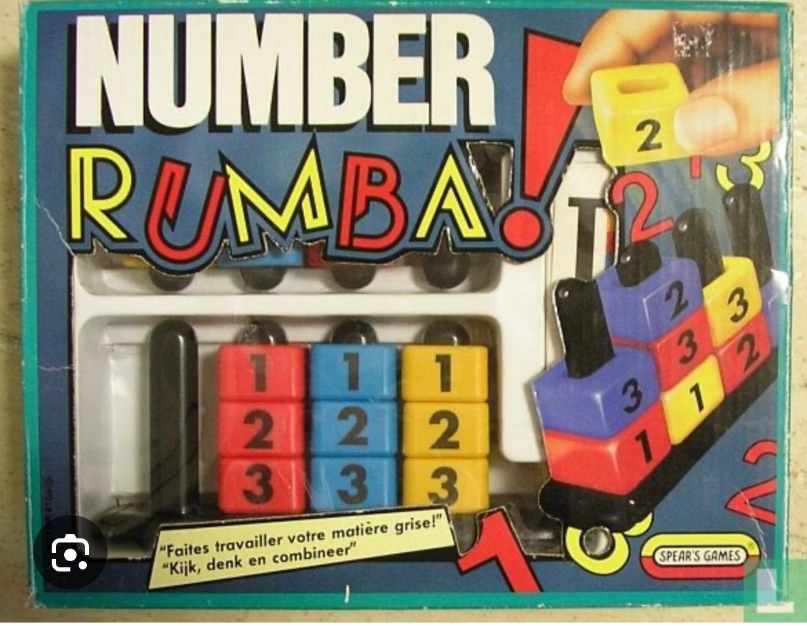 Gezocht Number Rumba, Een of twee spelers, Ophalen, Gebruikt