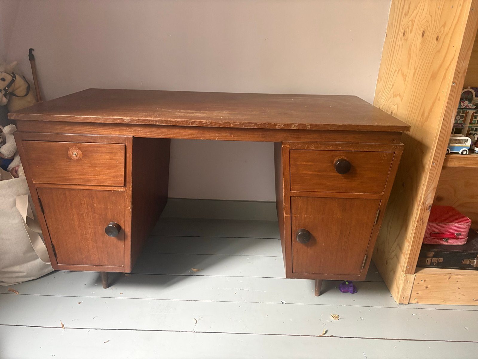 Vintage Century bureau jaren '50/'60 - Origineel, Ophalen, Gebruikt, Vintage, Hout