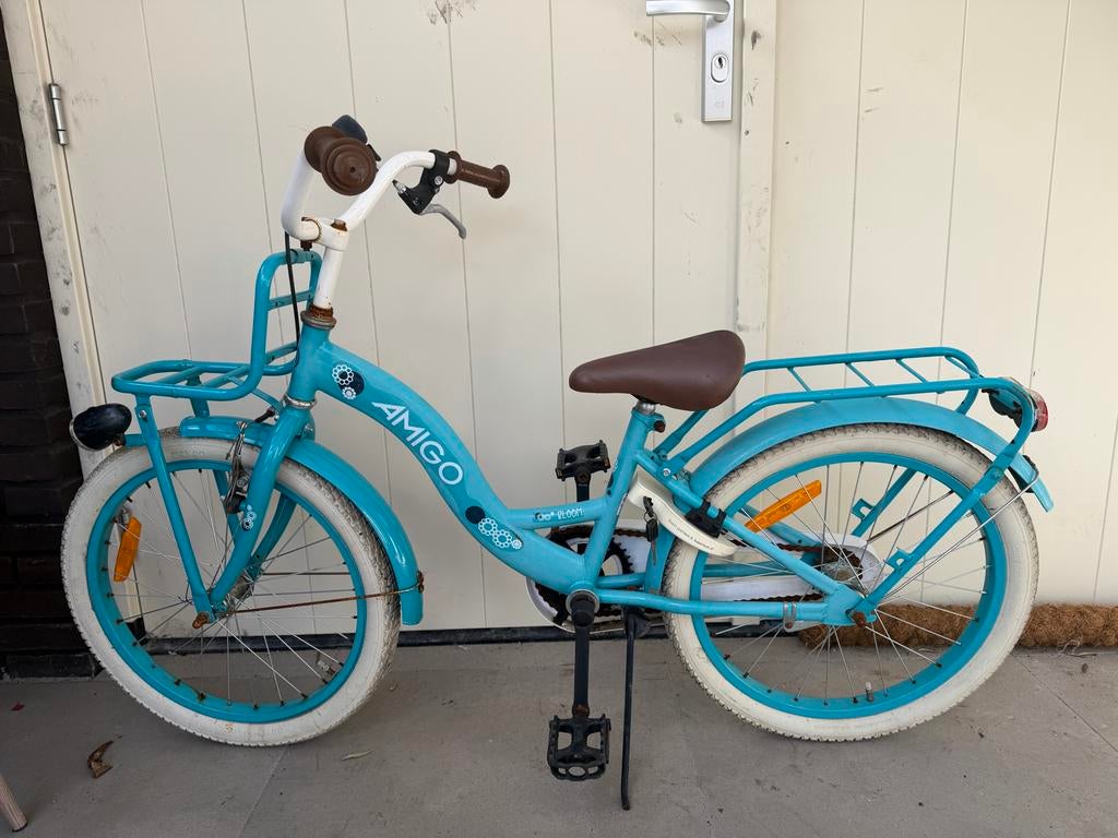 20 inch meisjesfiets - Amigo, Ophalen, Gebruikt, 20 inch, Handrem
