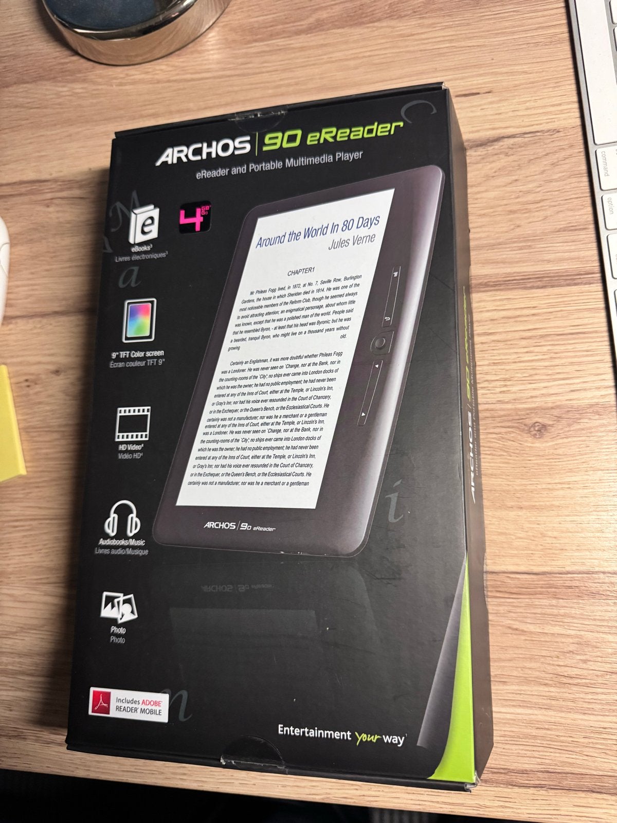 Archos 90 eReader & Multimedia Player - Inclusief doos, Computers en Software, Ophalen of Verzenden, Nieuw, 9 inch, Audio