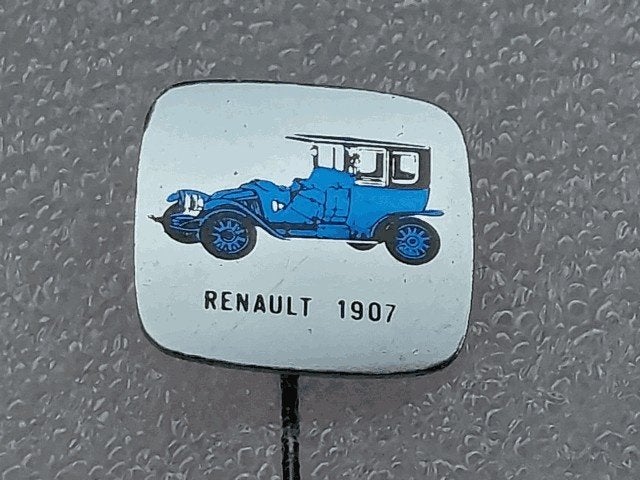 SP2104 Speldje Renault 1907, Verzamelen, Ophalen of Verzenden, Gebruikt, Overige onderwerpen