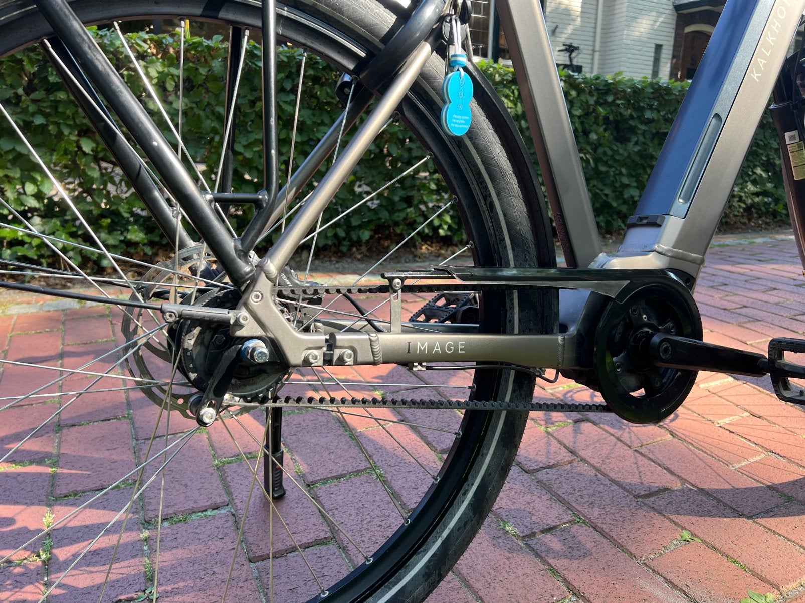Kalkhoff Image 5 /Bosch performance/Belt /58cm /Netjes!, Fietsen en Brommers, Elektrische fietsen, Sparta, Zo goed als nieuw, 51 tot 55 cm