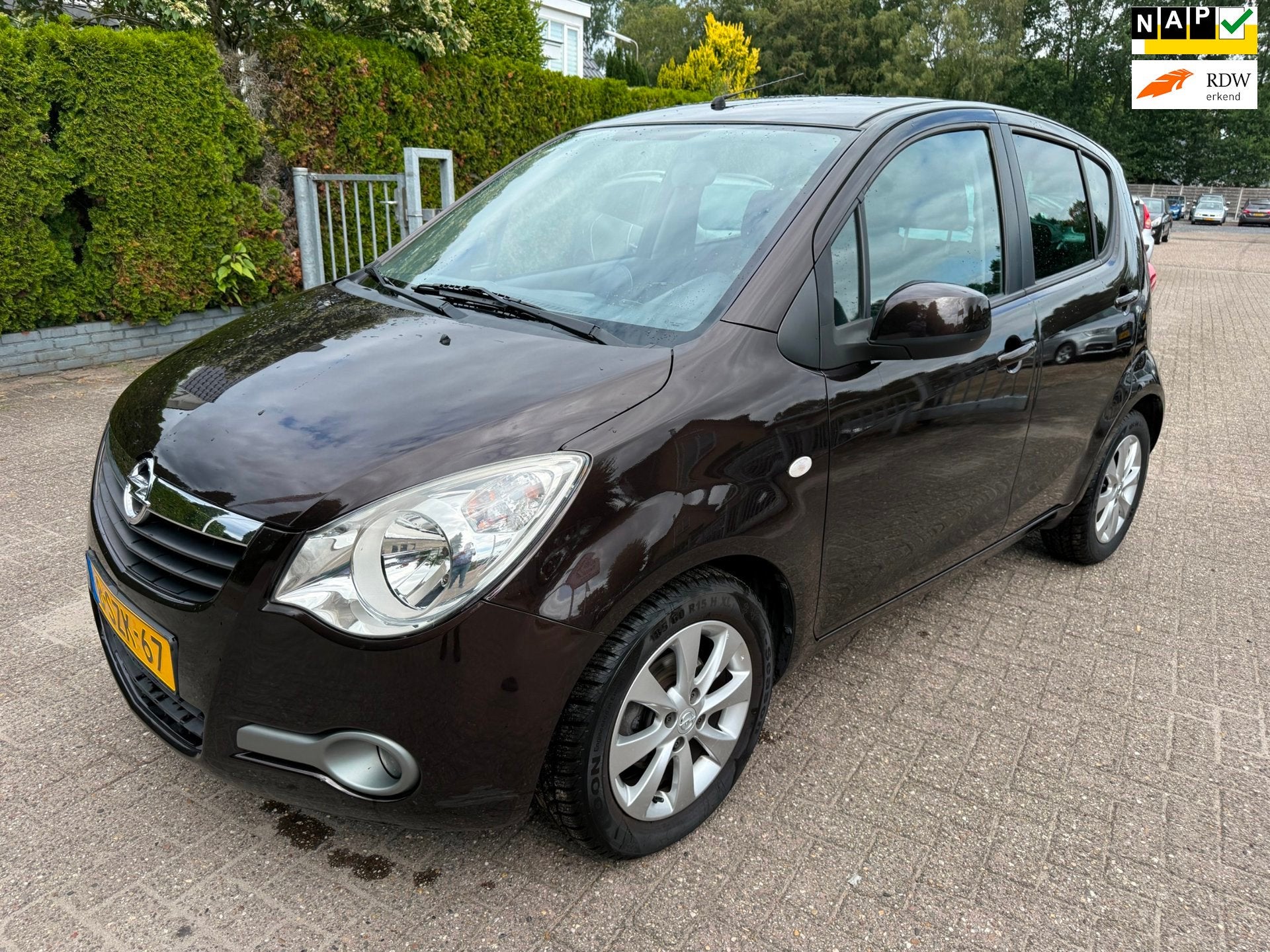 Opel Agila 1.0 5-DRS Berlin AIRCO LMV STYLE PAKKET NAP, Auto's, Opel, Voorwielaandrijving, Euro 5, Stof, Gebruikt